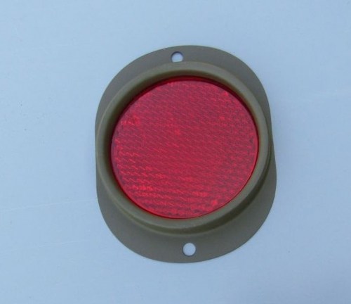 17102 Reflektor rot oval86